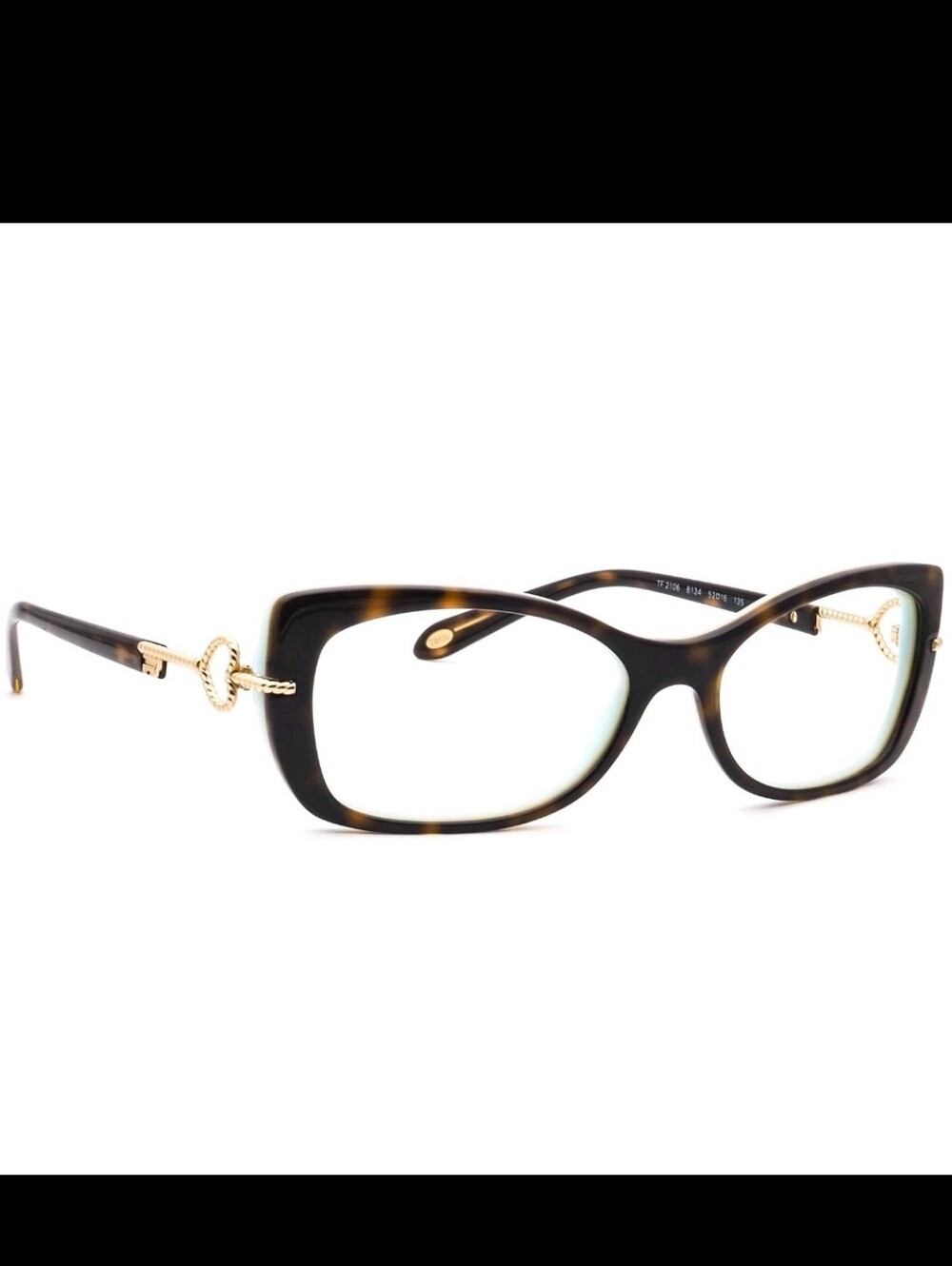 Tiffany & Co. TF2106 Eyeglasses Frames Only Key Designer Luxury Havanah #182